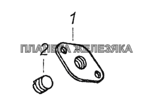 740.1002080 Заглушка водяной полости КамАЗ-6520 (Euro-2, 3)